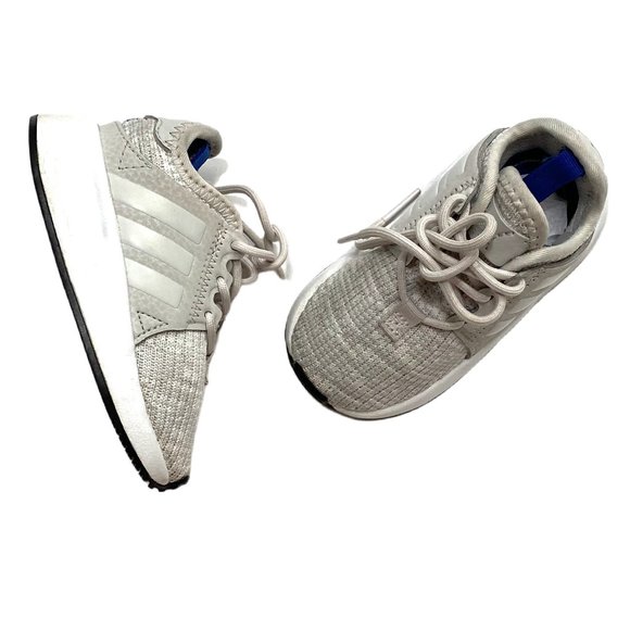 NWOT! Adidas EVM Grey/Beige Fabric Sneakers - Picture 7 of 8